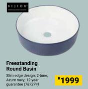 Bijiou Freestanding Round Basin 787274