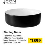 ICON Starling Basin 780153-120mm X 400mm X 400mm