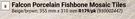 Falcon Porcelain Fishbone Mosaic Tiles 850002447-Per Pack