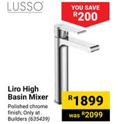 Lusso Liro High Basin  Mixer 635439