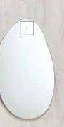 Organic Mirror 850003440-400mm X 700m