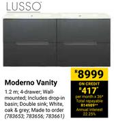 Lusso Moderno Vanity 783653, 783656, 783661