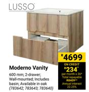 Lusso Moderno Vanity 783642, 783643, 783640