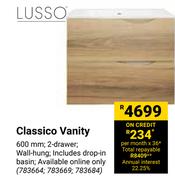 Lusso Classico Vanity 783664, 783669, 783684