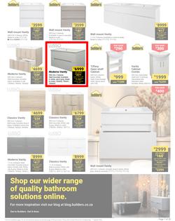 Builders : It's Create Your Dream Bathroom Day (10 September - 07 October 2024), page 7
