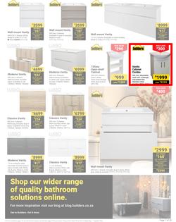Builders : It's Create Your Dream Bathroom Day (10 September - 07 October 2024), page 7