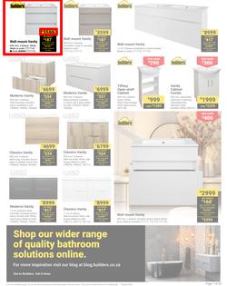 Builders : It's Create Your Dream Bathroom Day (10 September - 07 October 2024), page 7