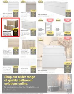 Builders : It's Create Your Dream Bathroom Day (10 September - 07 October 2024), page 7