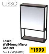 Lusso Lesedi Wall-Hung Mirror Cabinet 754339