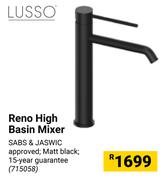 Lusso Reno High  Basin Mixer 715058