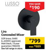 Liro Concealed Mixer 786659