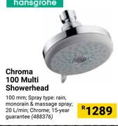 Hansgrohe Croma 100 Multi Showerhead 488376