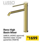 Lusso Reno High Basin Mixer 782878