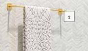 Bathroom Basics M Towel Rail Gold 785078