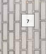 Earthstone Glass Metro Mosaic Tiles 786647-Per Pack