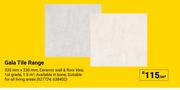Gala Tile Range-330mm x 330mm Per Sqm