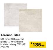 Terenno Tiles-Per Sqm