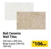 Bali Ceramic Wall Tiles 784142, 784145-PerSqm