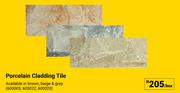 Porcelain Cladding Tile 600005, 600022, 600020-Per Box