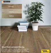 Premia Broad Plank Laminated Flooring-Per Sqm