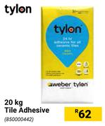 Tylon 20Kg Tile Adhesive
