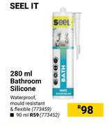 Seel It 280ml Bathroom Silicone