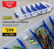 Addis 6 Division Multi Max Organiser