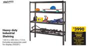 Shelfmate Heavy Duty Industrial Shelving-1.83m x 540mm x 1.5m