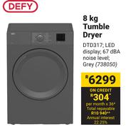 Defy 8Kg Tumble Dryer DTD317