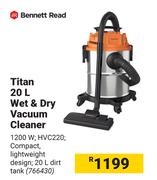 Bennett Read Titan 20L Wet & Dry Vacuum Cleaner
