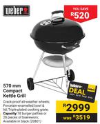 Weber 570mm Compact Kettle Grill