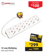 Power Worx 12 Way Multiplug