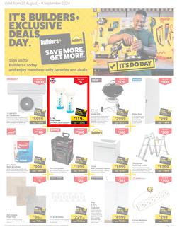 Builders : Save More, Get More (20 August - 09 September 2024), page 1