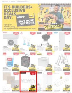 Builders : Save More, Get More (20 August - 09 September 2024), page 1