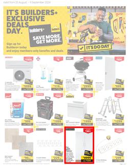Builders : Save More, Get More (20 August - 09 September 2024), page 1