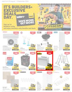 Builders : Save More, Get More (20 August - 09 September 2024), page 1