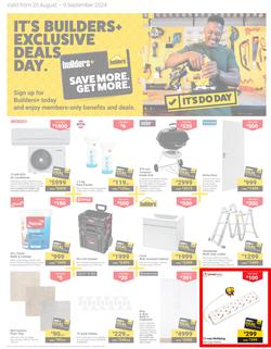 Builders : Save More, Get More (20 August - 09 September 2024), page 1
