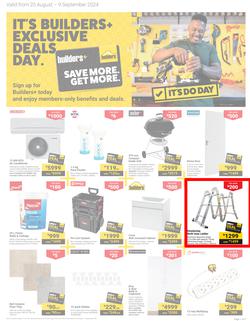 Builders : Save More, Get More (20 August - 09 September 2024), page 1
