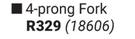 Lasher 4 Prong Fork