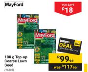 Mayford Top Up Coarse Lawn Seed-100g Each