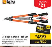 Garden Master 3 Piece Garden Tool Set