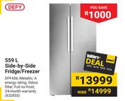 Defy 559L Side By Side Fridge/Freezer