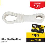 30m Steel Washline 22714