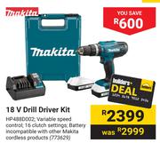 Makita 18V Drill Driver Kit 773629