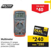 Major Tech Multimeter 23680