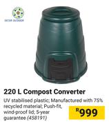 Decor Outdoor 220L Compost Converter