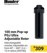 Hunter 100mm Pop Up PGJ Ultra Adjustable Rotor
