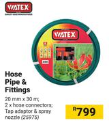 Watex Hose Pipe & Fittings