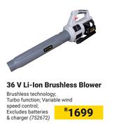 Ryobi 36V Li-Ion Brushless Blower