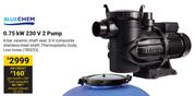 Blue Chem 0.75 KW 230V 2 Pump